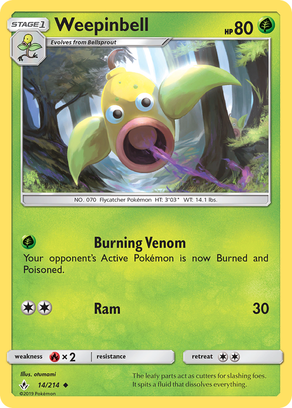 Weepinbell - Unbroken Bonds SET-14