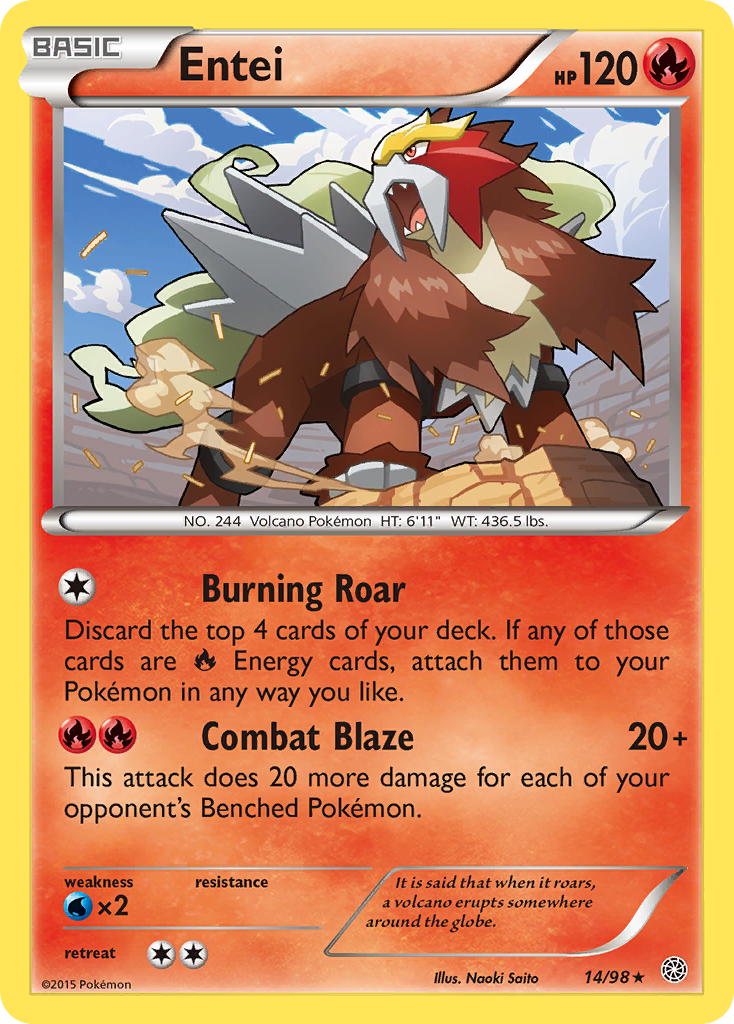Entei - Ancient Origins SET-14
