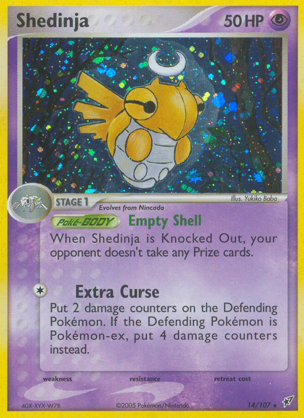 Shedinja - Deoxys SET-14