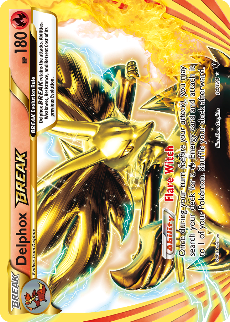 Delphox BREAK - Fates Collide SET-14