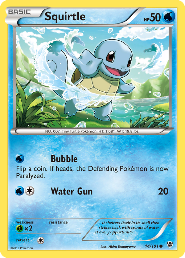 Squirtle - Plasma Blast SET-14