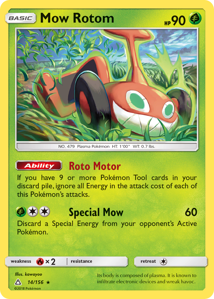 Mow Rotom - Ultra Prism SET-14