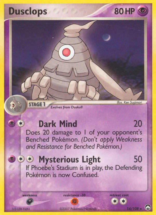 Dusclops - Power Keepers SET-14