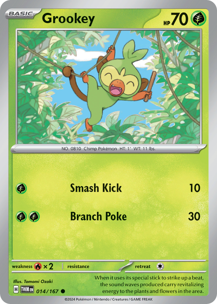 Grookey - Twilight Masquerade SET-14