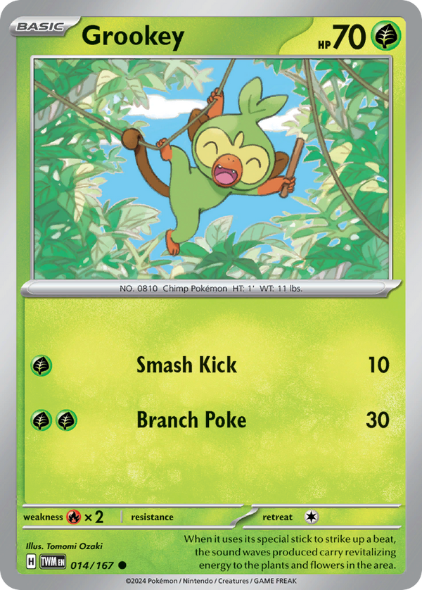 Grookey - Twilight Masquerade SET-14