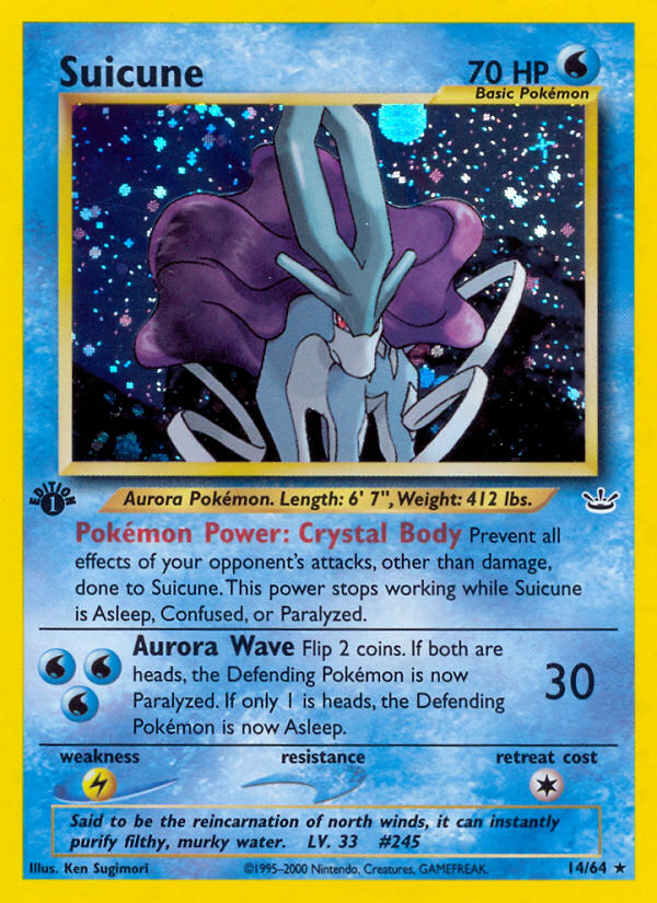 Suicune - Neo Revelation SET-14