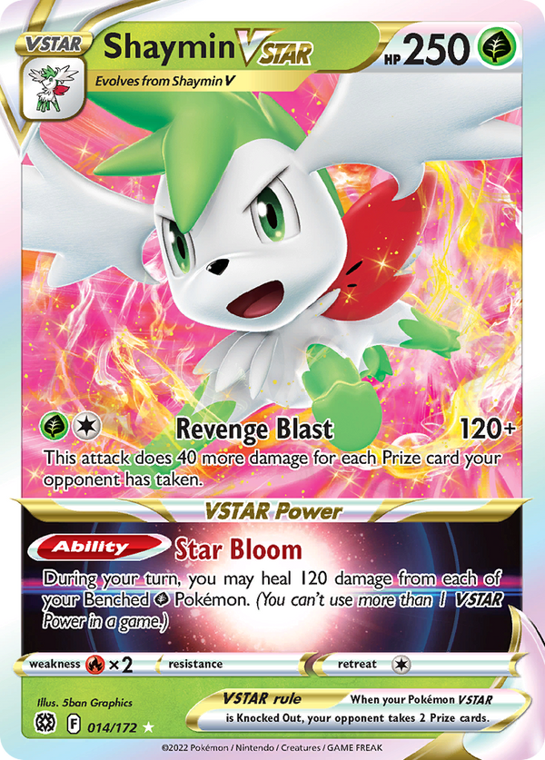 Shaymin VSTAR - Brilliant Stars SET-14