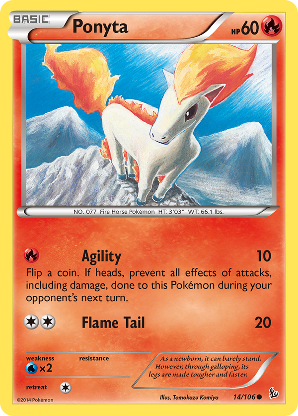 Ponyta - Flashfire SET-14