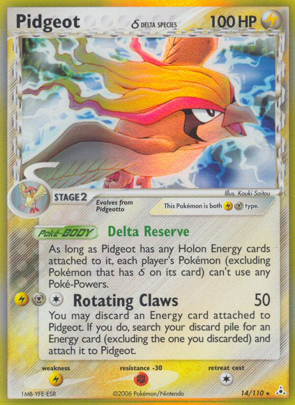Pidgeot? - Holon Phantoms SET-14