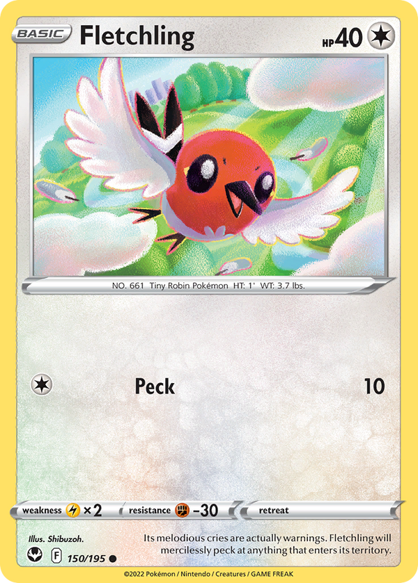 Fletchling - Silver Tempest SET-150