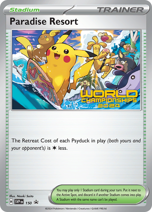 Paradise Resort - Scarlet & Violet Black Star Promos SET-150