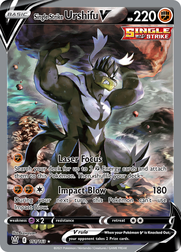 Single Strike Urshifu V - Battle Styles SET-151