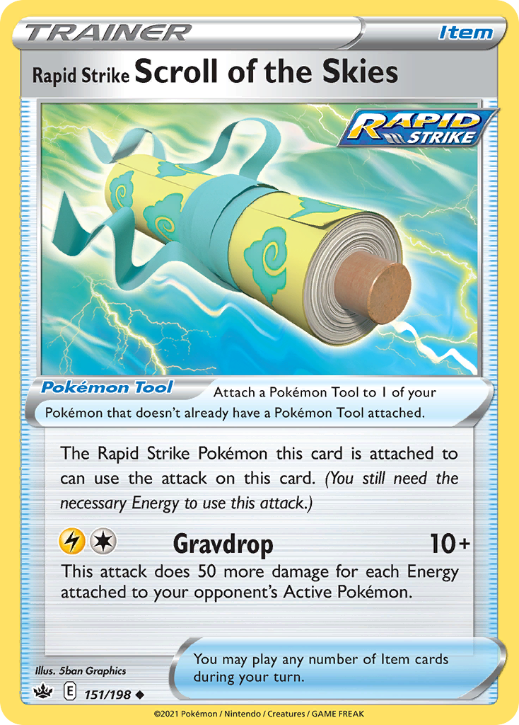 Rapid Strike Scroll of the Skies - Chilling Reign SET-151