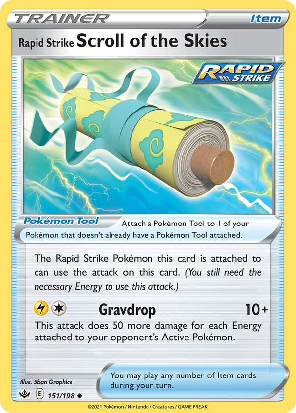 Rapid Strike Scroll of the Skies - Chilling Reign SET-151
