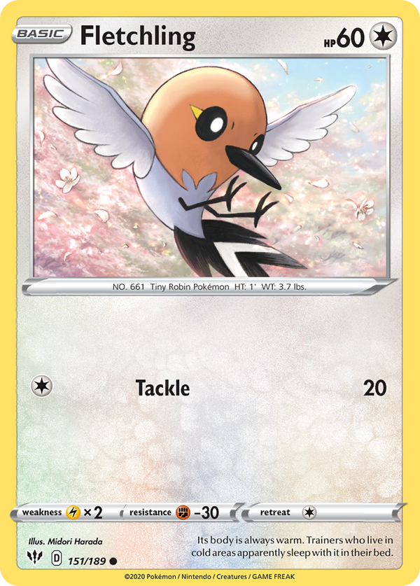 Fletchling - Darkness Ablaze SET-151