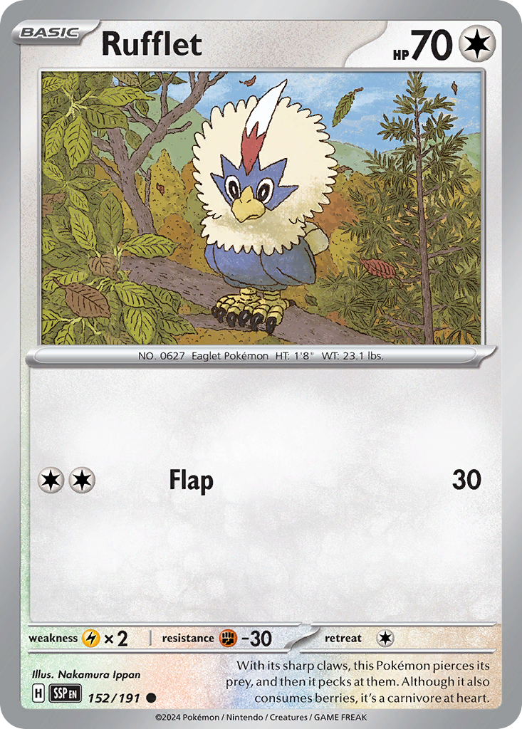 Rufflet - Surging Sparks SET-152