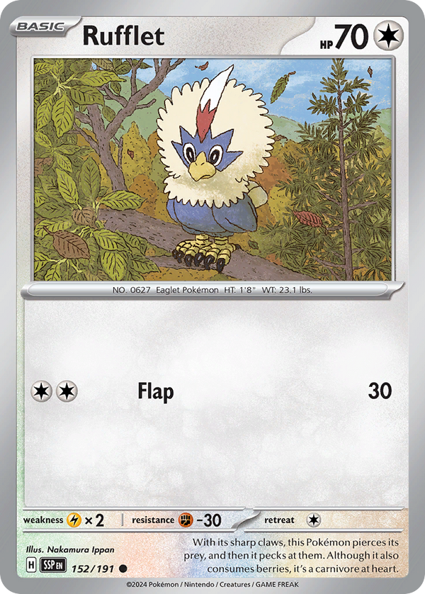 Rufflet - Surging Sparks SET-152