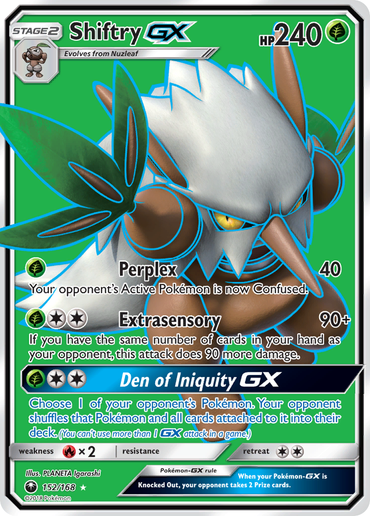 Shiftry-GX - Celestial Storm SET-152