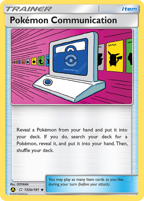 Pokemon Communication - Team Up SET-152b