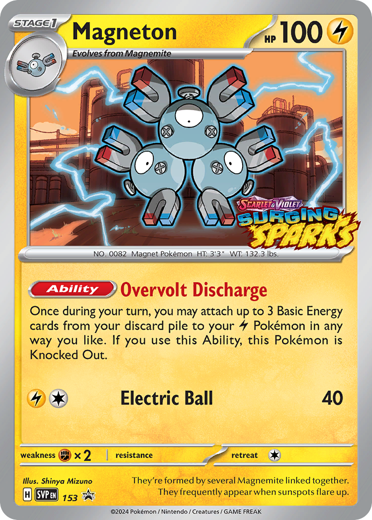 Magneton - Scarlet & Violet Black Star Promos SET-153