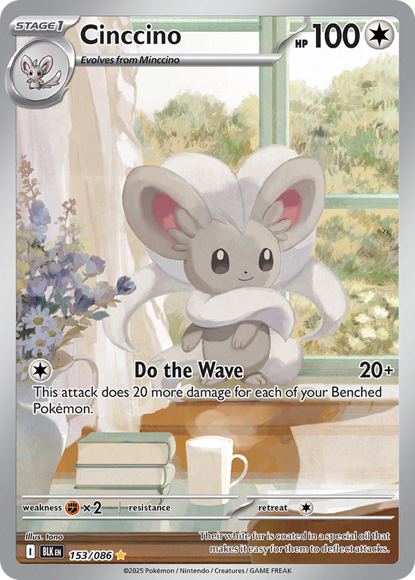 Cinccino - Black Bolt SET-153