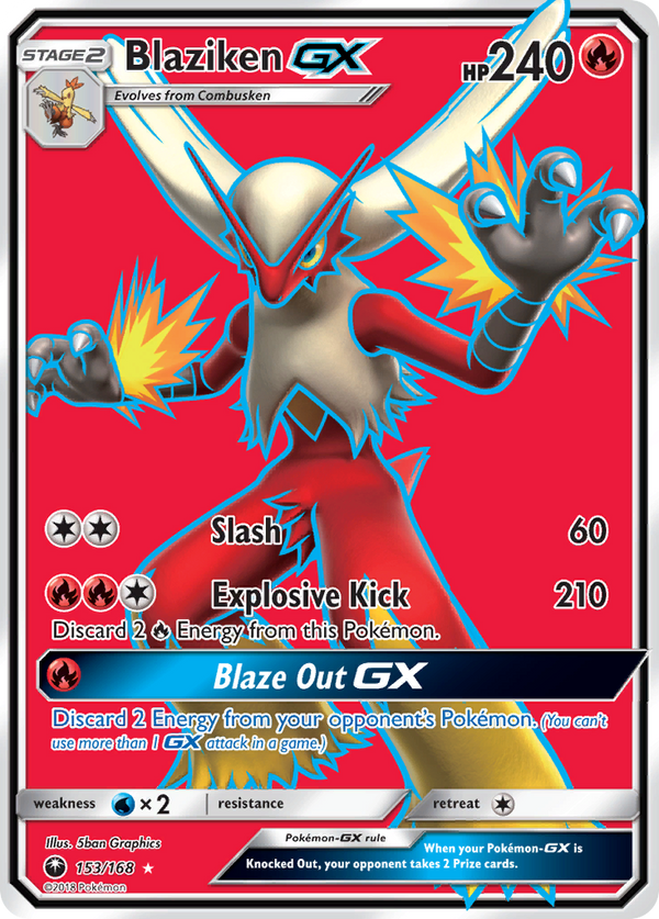 Blaziken-GX - Celestial Storm SET-153