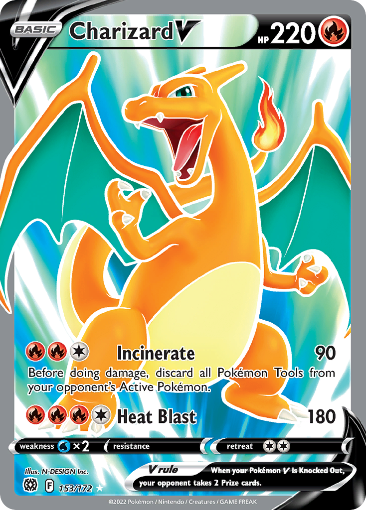 Charizard V - Brilliant Stars SET-153