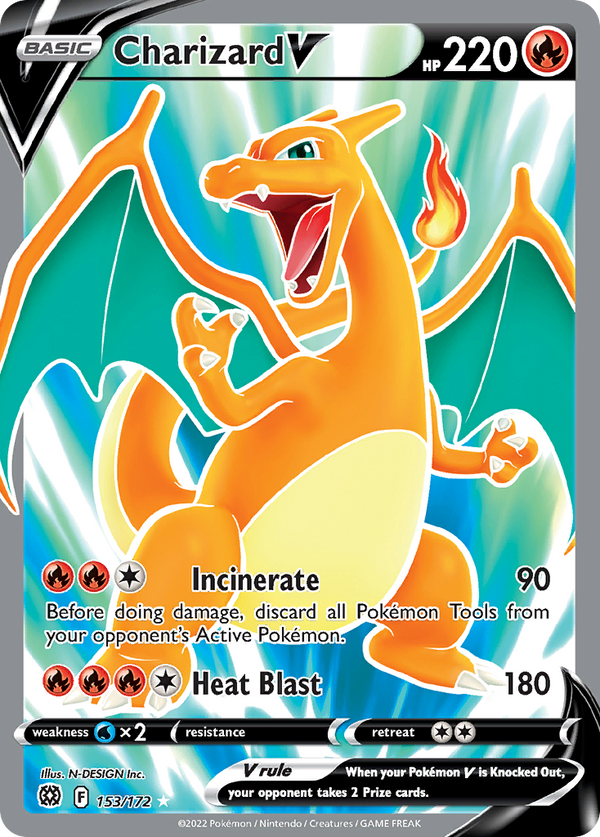 Charizard V - Brilliant Stars SET-153