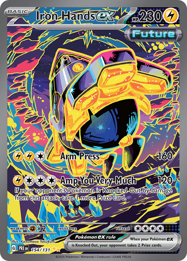 Iron Hands EX - Prismatic Evolutions SET-154