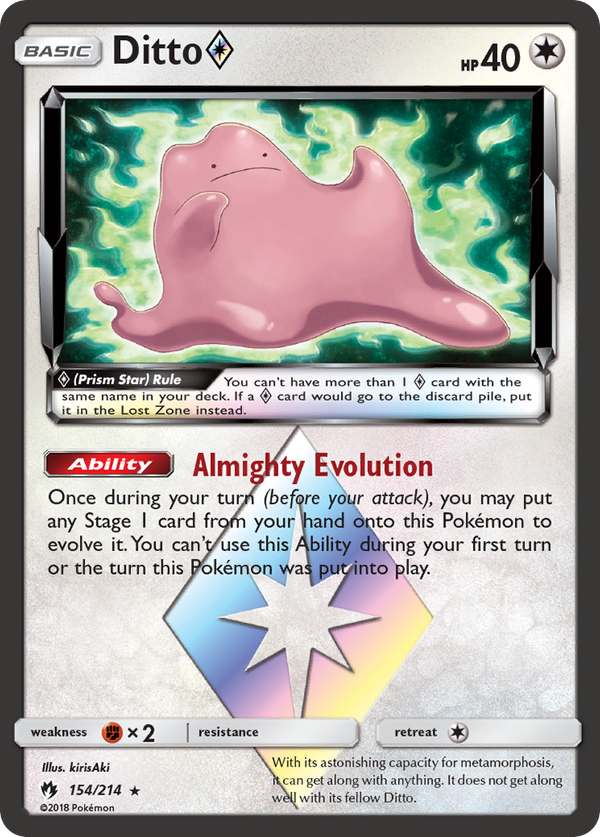 Ditto? - Lost Thunder SET-154