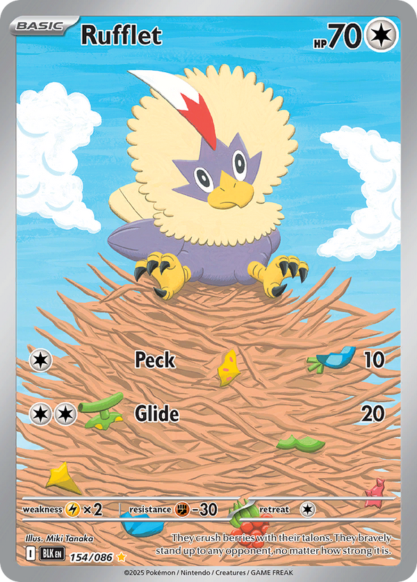 Rufflet - Black Bolt SET-154