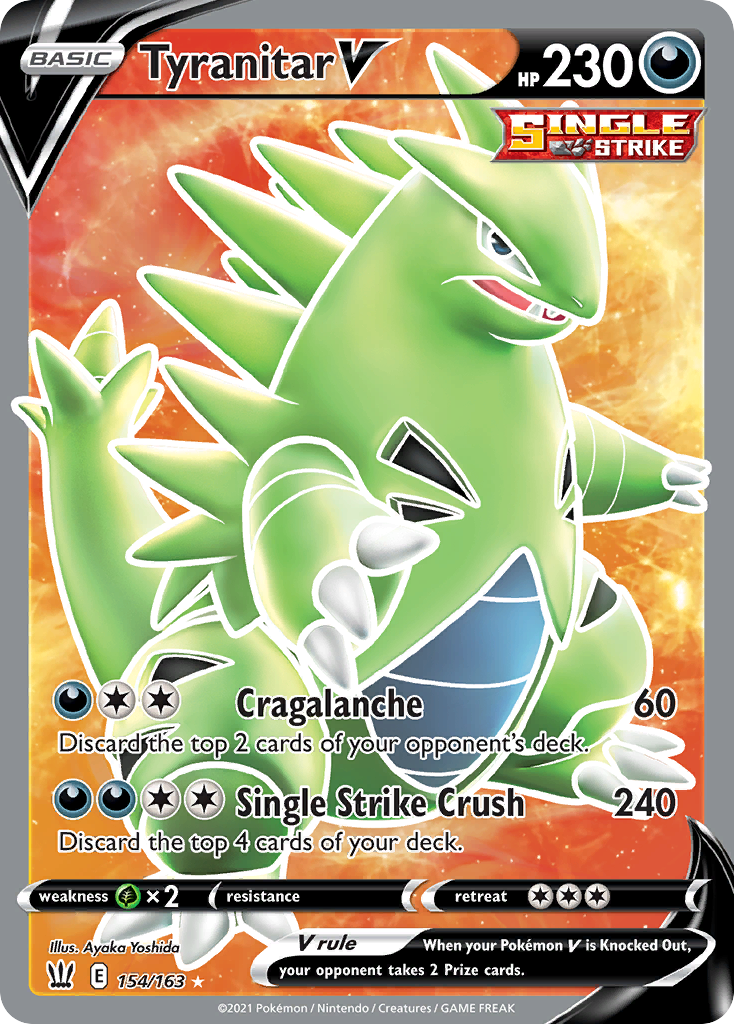 Tyranitar V - Battle Styles SET-154