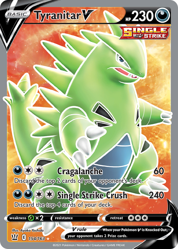 Tyranitar V - Battle Styles SET-154