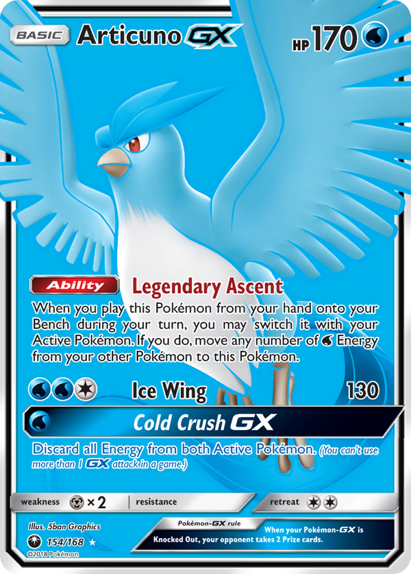 Articuno-GX - Celestial Storm SET-154