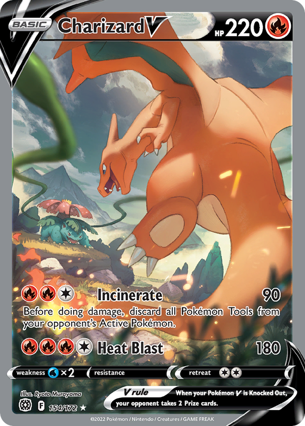 Charizard V - Brilliant Stars SET-154