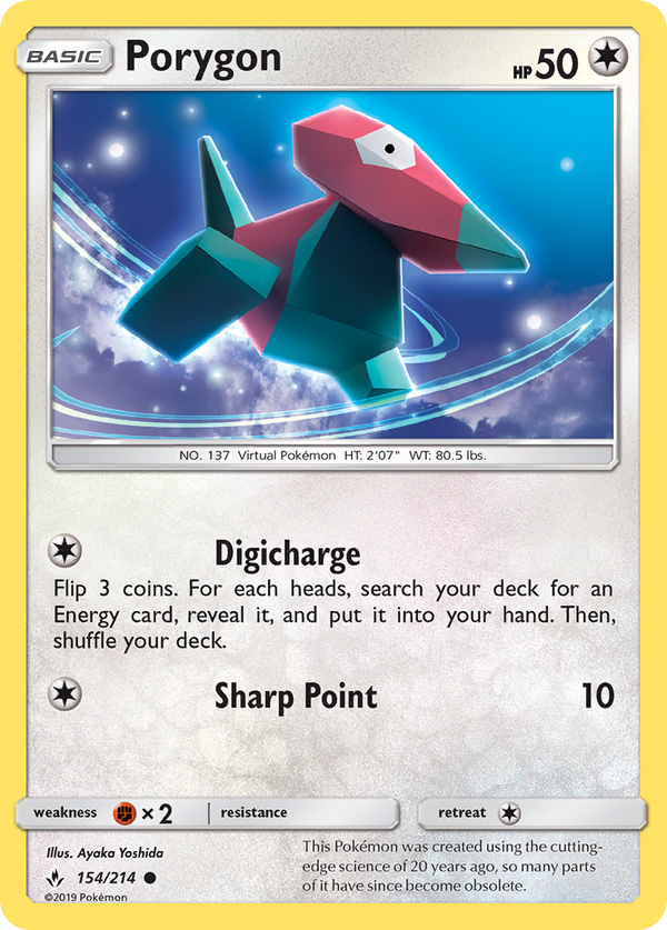 Porygon - Unbroken Bonds SET-154
