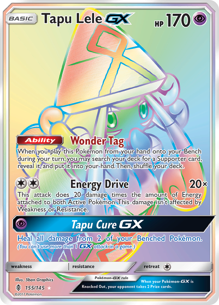 Tapu Lele-GX - Guardians Rising SET-155