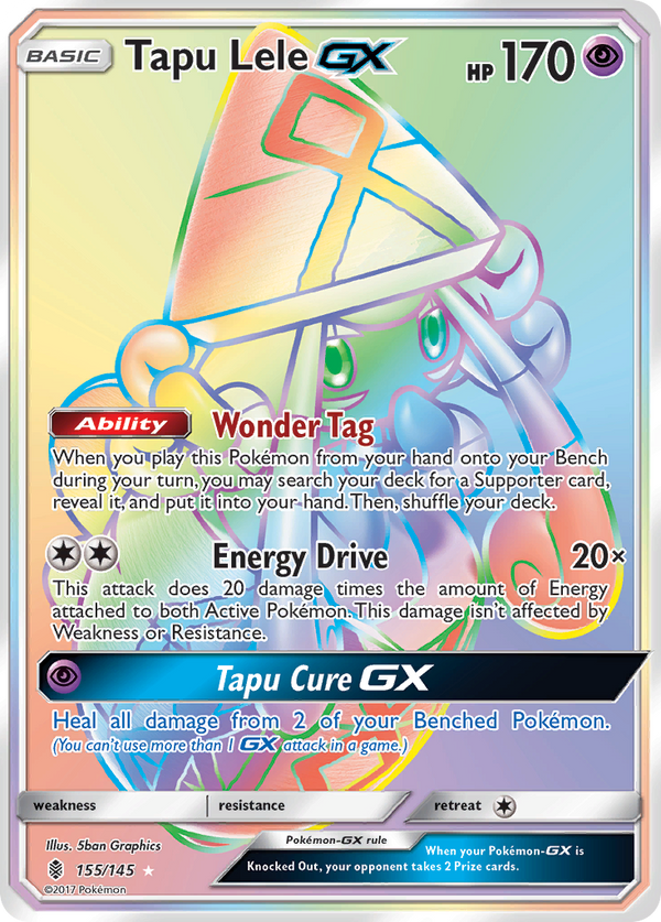 Tapu Lele-GX - Guardians Rising SET-155
