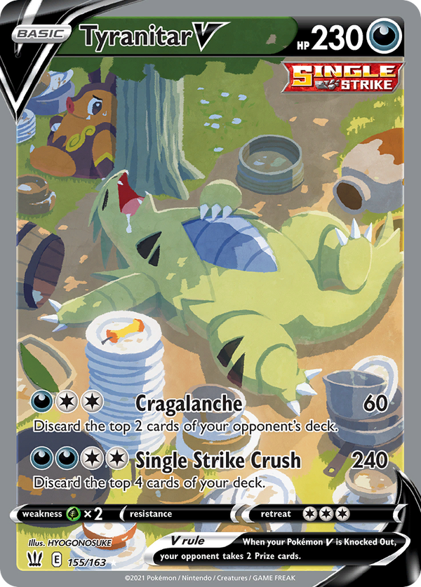 Tyranitar V - Battle Styles SET-155