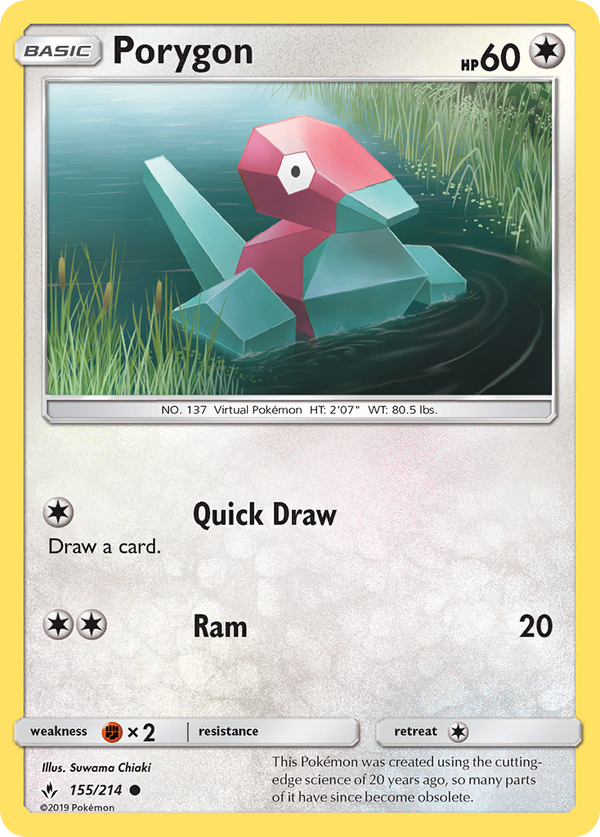 Porygon - Unbroken Bonds SET-155