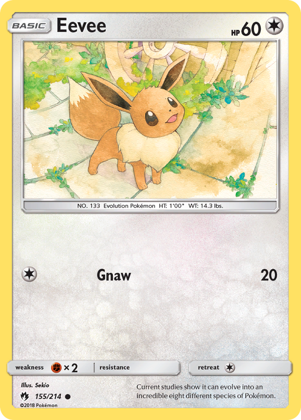 Eevee - Lost Thunder SET-155
