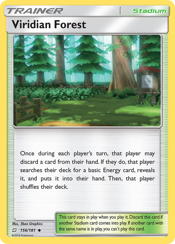 Viridian Forest - Team Up SET-156