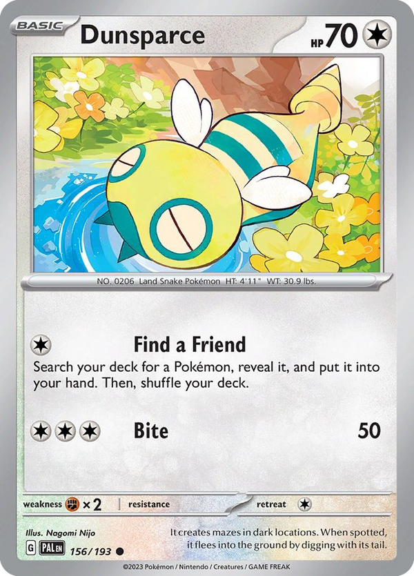 Dunsparce - Paldea Evolved SET-156
