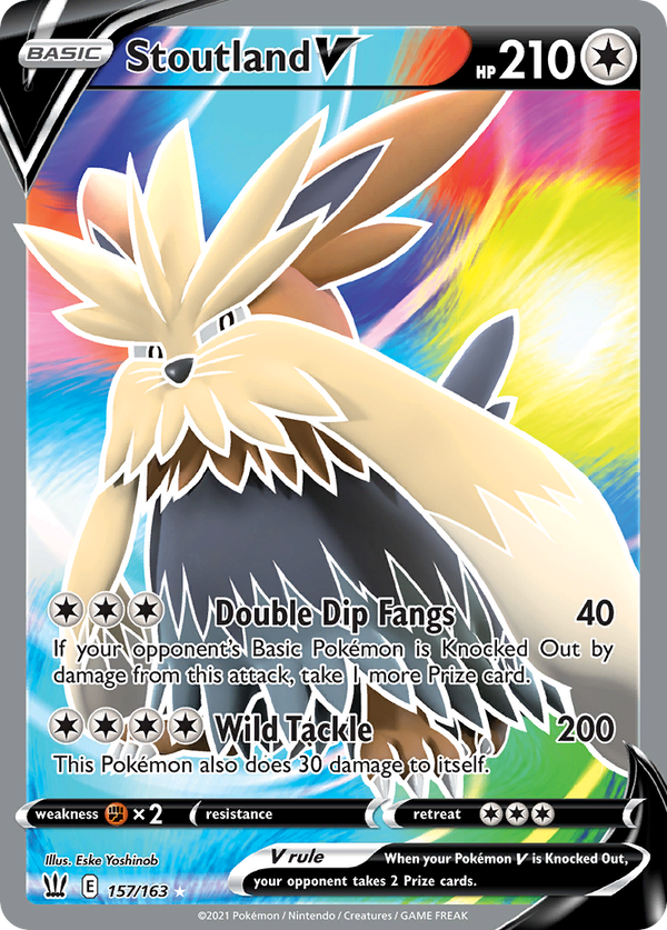 Stoutland V - Battle Styles SET-157
