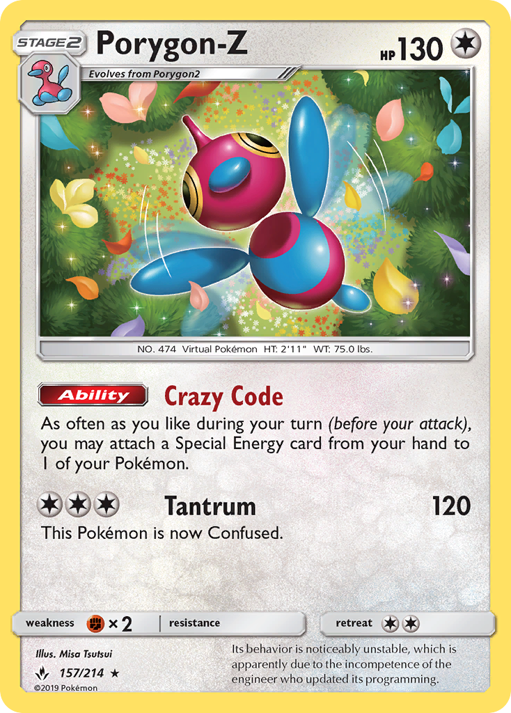 Porygon-Z - Unbroken Bonds SET-157