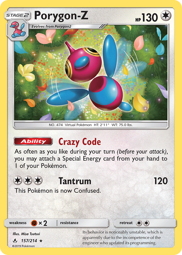Porygon-Z - Unbroken Bonds SET-157