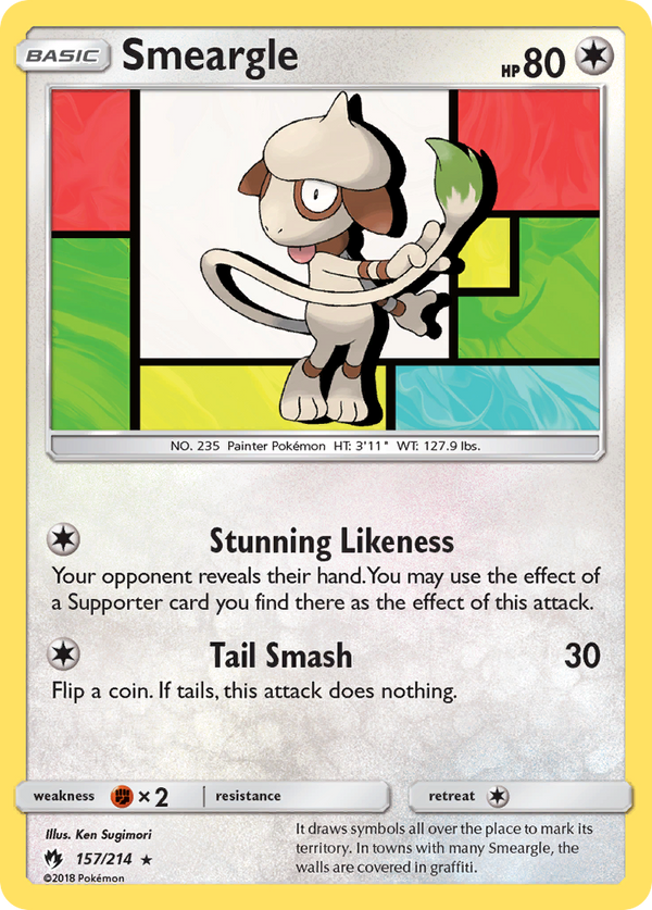 Smeargle - Lost Thunder SET-157