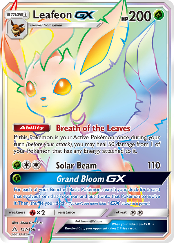 Leafeon-GX - Ultra Prism SET-157