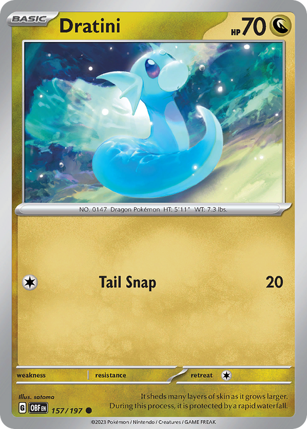Dratini - Obsidian Flames SET-157