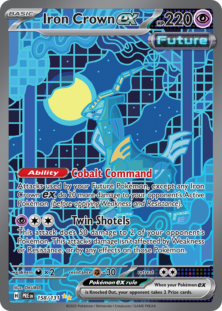 Iron Crown EX - Prismatic Evolutions SET-158